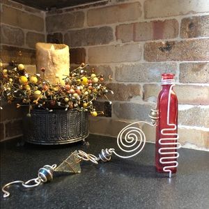 Hand crafted hanging vase